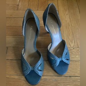Anne Klein Mafiona D'Orsay Pumps  | Color: Blue | Size: 7